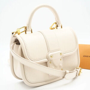 Louis Vuitton Epi Hide Seek shoulder bag Ivory White grain leather